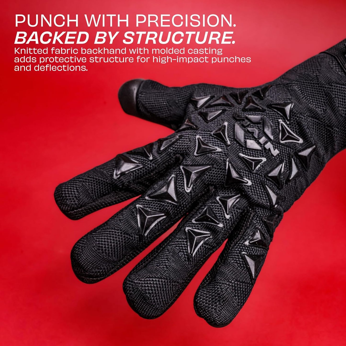 Nivia Ashtang 2.0 Goalkeeper Gloves | 4 mm Super Soft Latex Palm | Negative Cut | Professional Football GK Gloves