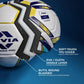 Nivia Rabona Pro Football - FIFA Basic Match Ball | Power Stitched TPU Football