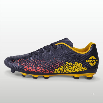NIVIA Ignite Football Shoes – PU Synthetic Leather with High-Shear TPU Sole for Speed & Agility - Best Price online Prokicksports.com