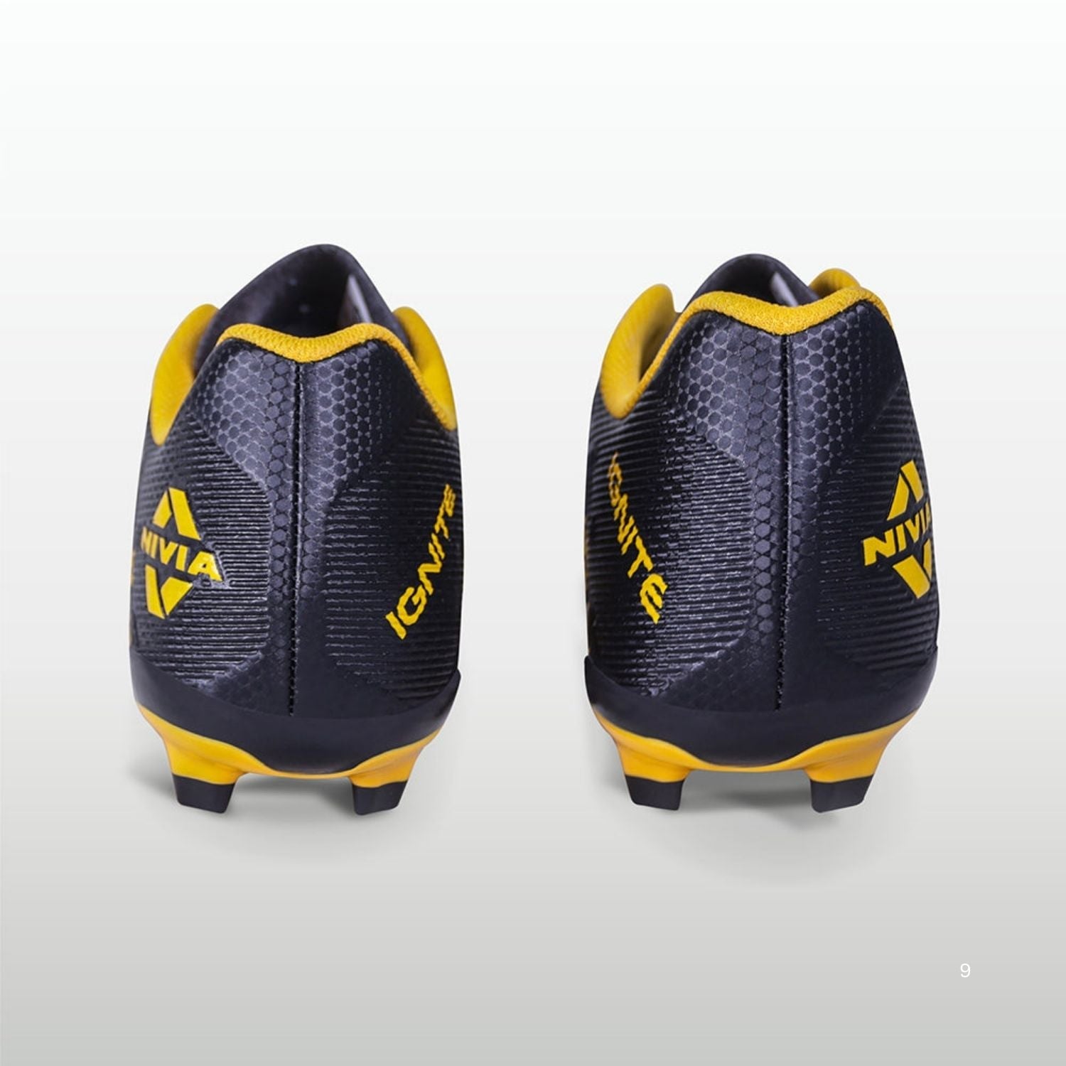 NIVIA Ignite Football Shoes – PU Synthetic Leather with High-Shear TPU Sole for Speed & Agility - Best Price online Prokicksports.com