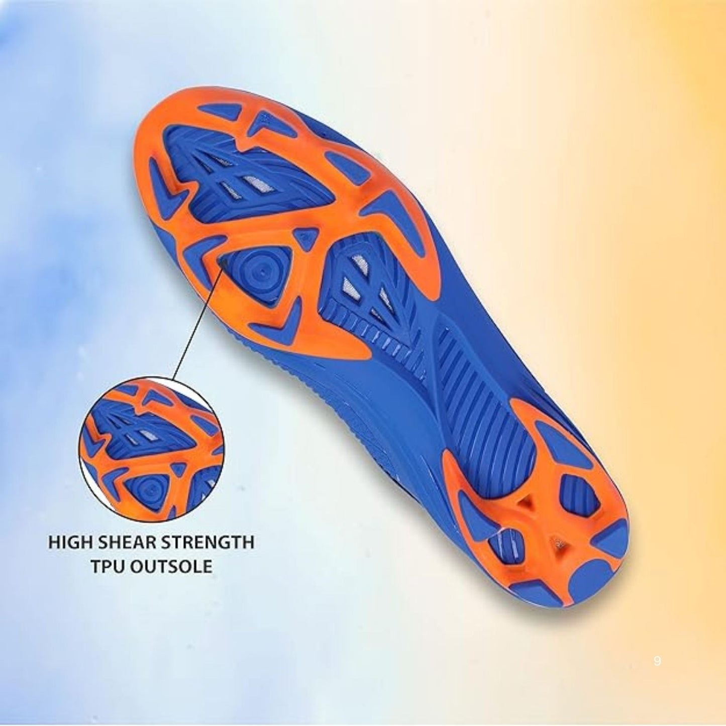 Nivia Dominator 2.0 Football Studs – Direct Injection Molding, Full TPU Construction, Cushioned EVA Insole | Lightweight, Durable, High-Traction for Firm & Wet Grounds - Best Price online Prokicksports.com