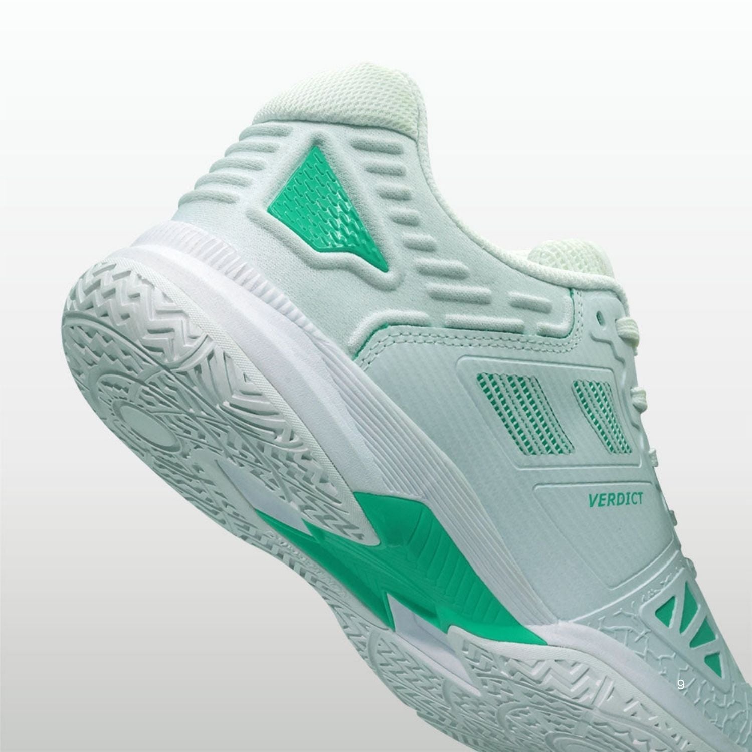 Nivia Verdict 2.0 Badminton Shoes | Advanced Cushioning, Fusion Mesh+TPU Upper, Non-marking Outsole, Precision Fit | Lightweight, High-Traction for Indoor Court - Best Price online Prokicksports.com