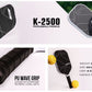 Nivia K-2500 Pickleball Paddle - 3K Carbon Surface with 16mm Core