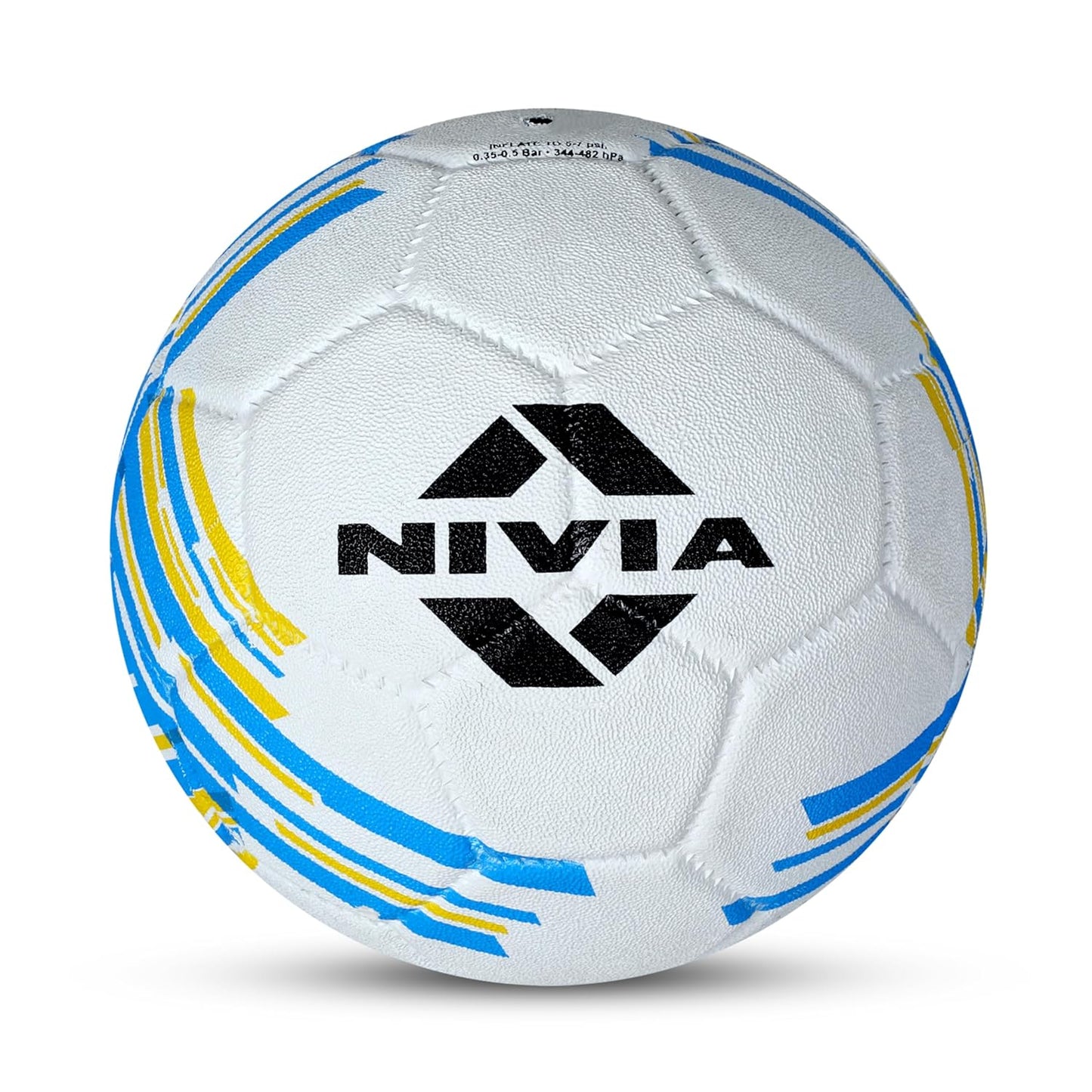 Nivia Country Color Football Size 5 - Rubber Training Football for Hard Ground Play
