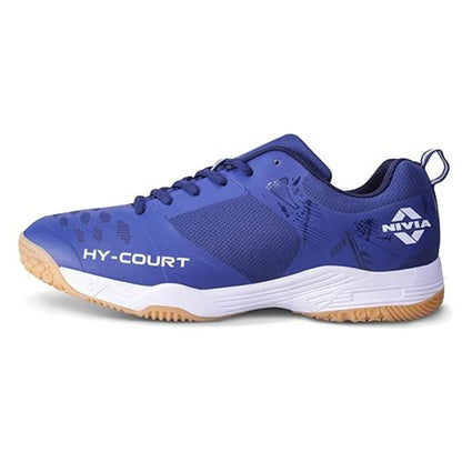 Nivia HY-Court 2.1 Badminton Shoes for Men | Non-Marking Sole | Cushioned Insole | Breathable Mesh | Lightweight Design - Best Price online Prokicksports.com