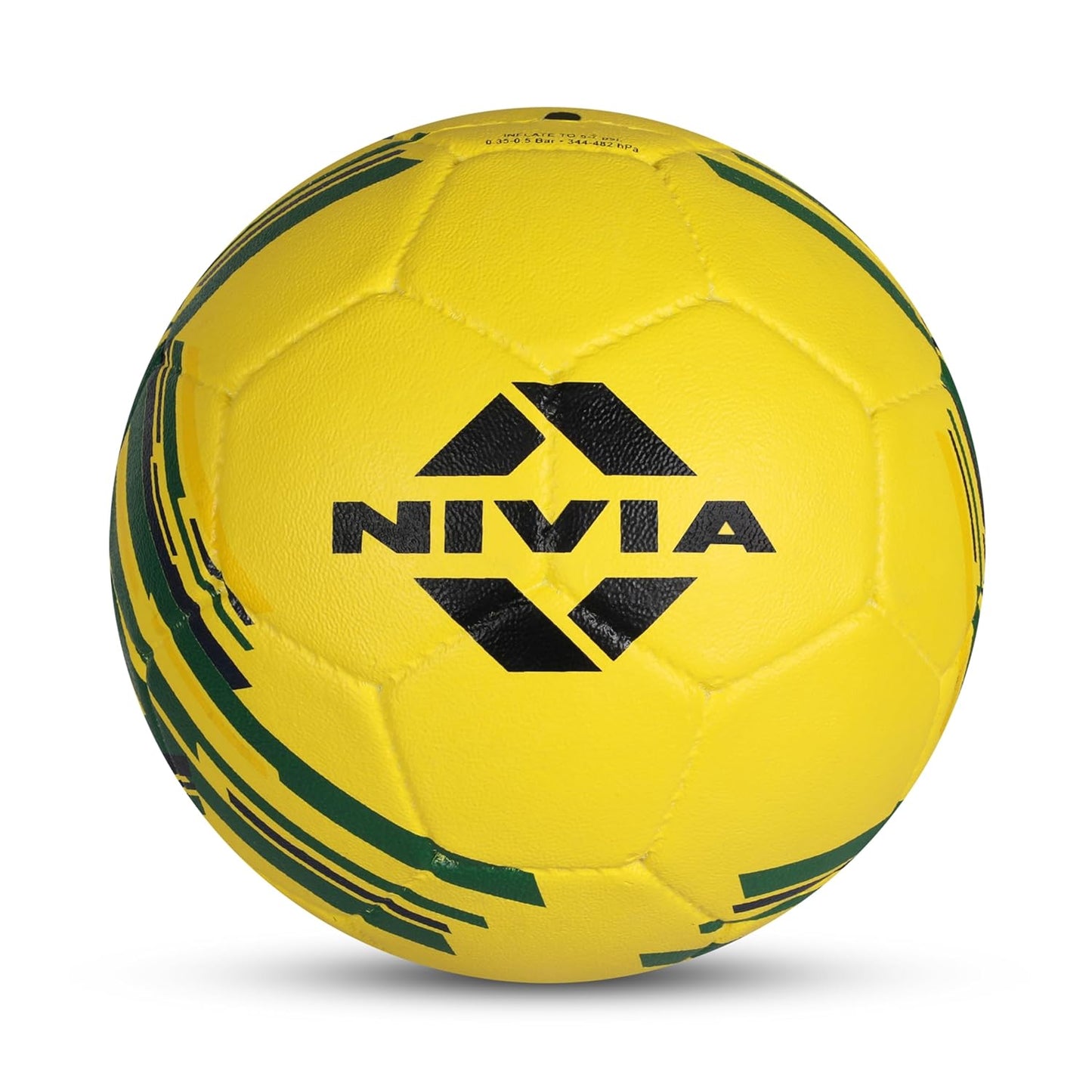 Nivia Country Color Football Size 5 - Rubber Training Football for Hard Ground Play
