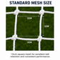 Nivia Football Goal Net | Strong Woven Silk | 12 cm Square Mesh | Weather Resistant Football Net