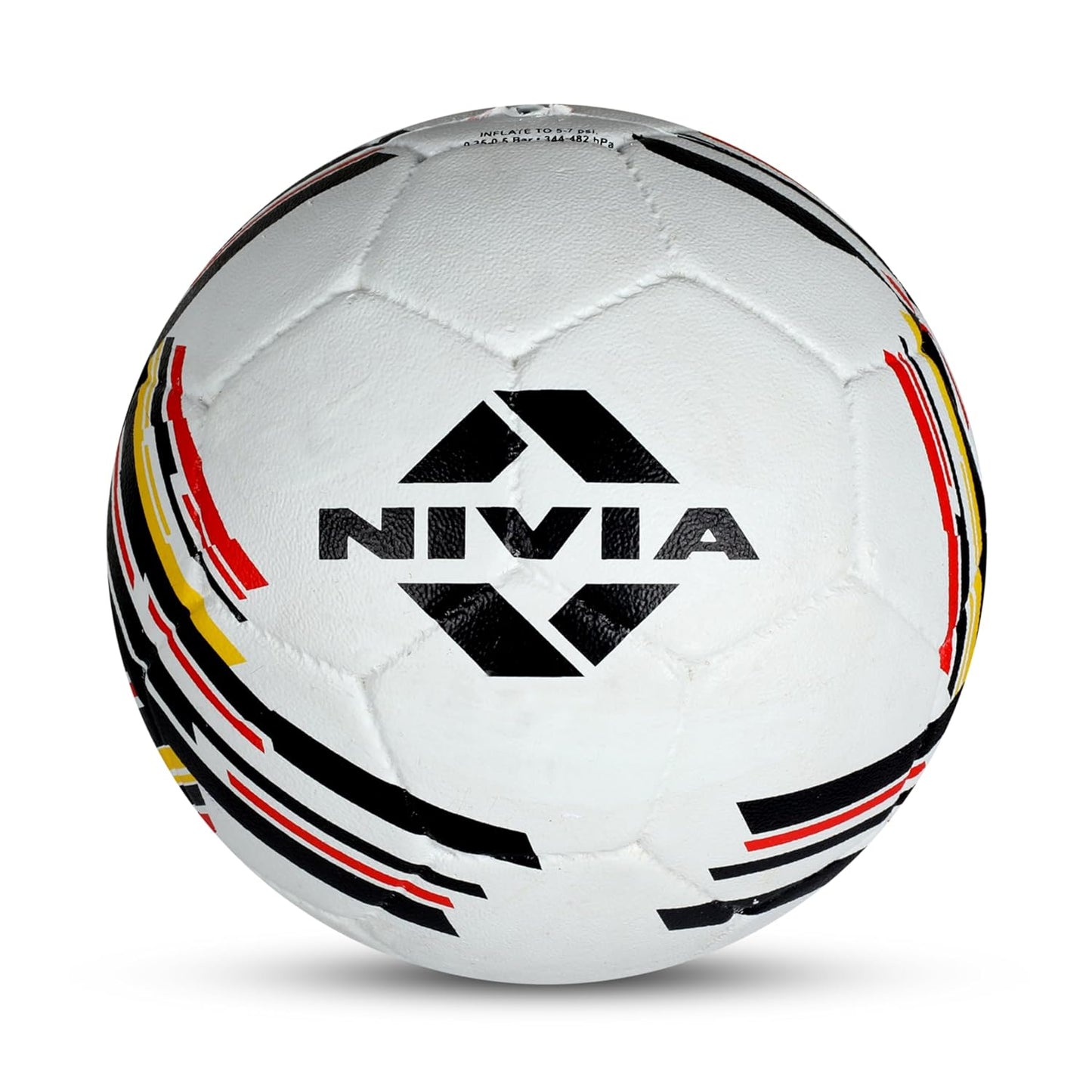 Nivia Country Color Football Size 5 - Rubber Training Football for Hard Ground Play