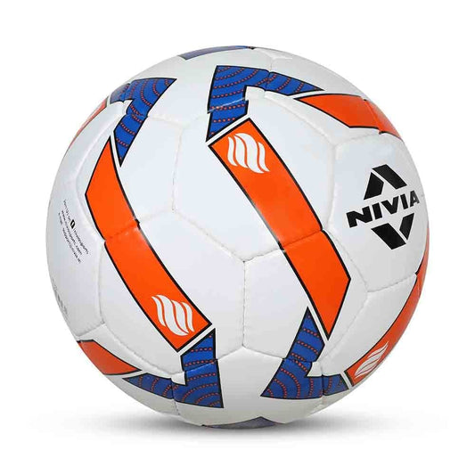 Nivia Shining Star Football, 32 Panel, Rubberized Stitched, to Play on Hard Ground Without Grass, Wet & Grassy Ground, Artificail Turf (Size - 5, Multicolor) Professional Football
