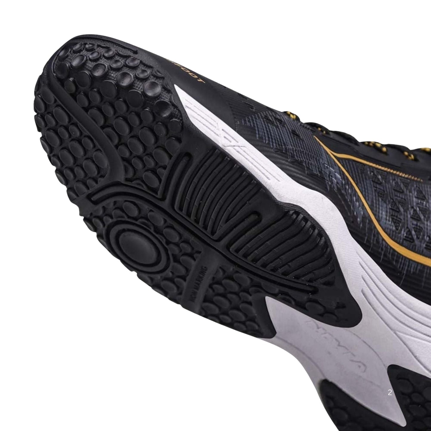 NIVIA Hy Court 3.0 Badminton Shoes – Mesh/TPU Upper, Duofoam Cushion, Non-marking Herringbone Sole | Lightweight Comfort, Secure Fit, For Indoor Court Sports - Best Price online Prokicksports.com