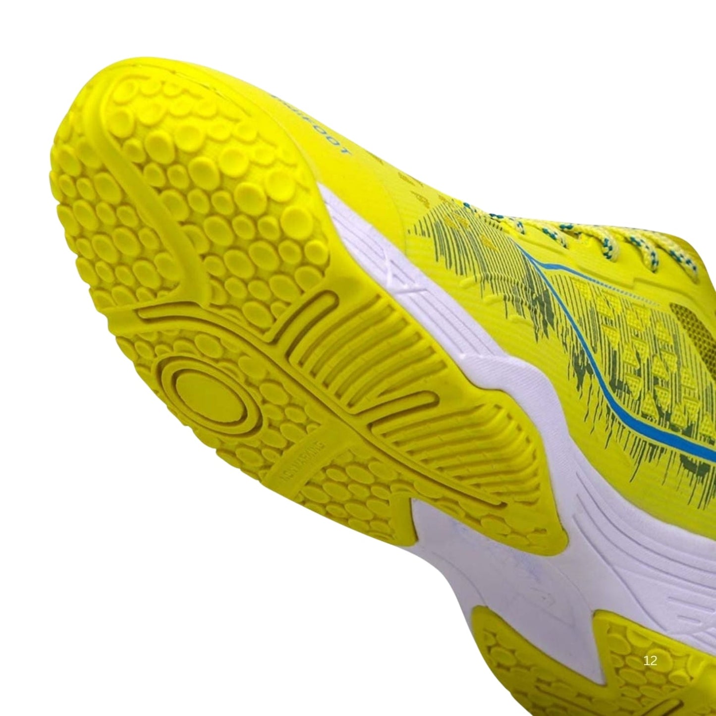 NIVIA Hy Court 3.0 Badminton Shoes – Mesh/TPU Upper, Duofoam Cushion, Non-marking Herringbone Sole | Lightweight Comfort, Secure Fit, For Indoor Court Sports - Best Price online Prokicksports.com