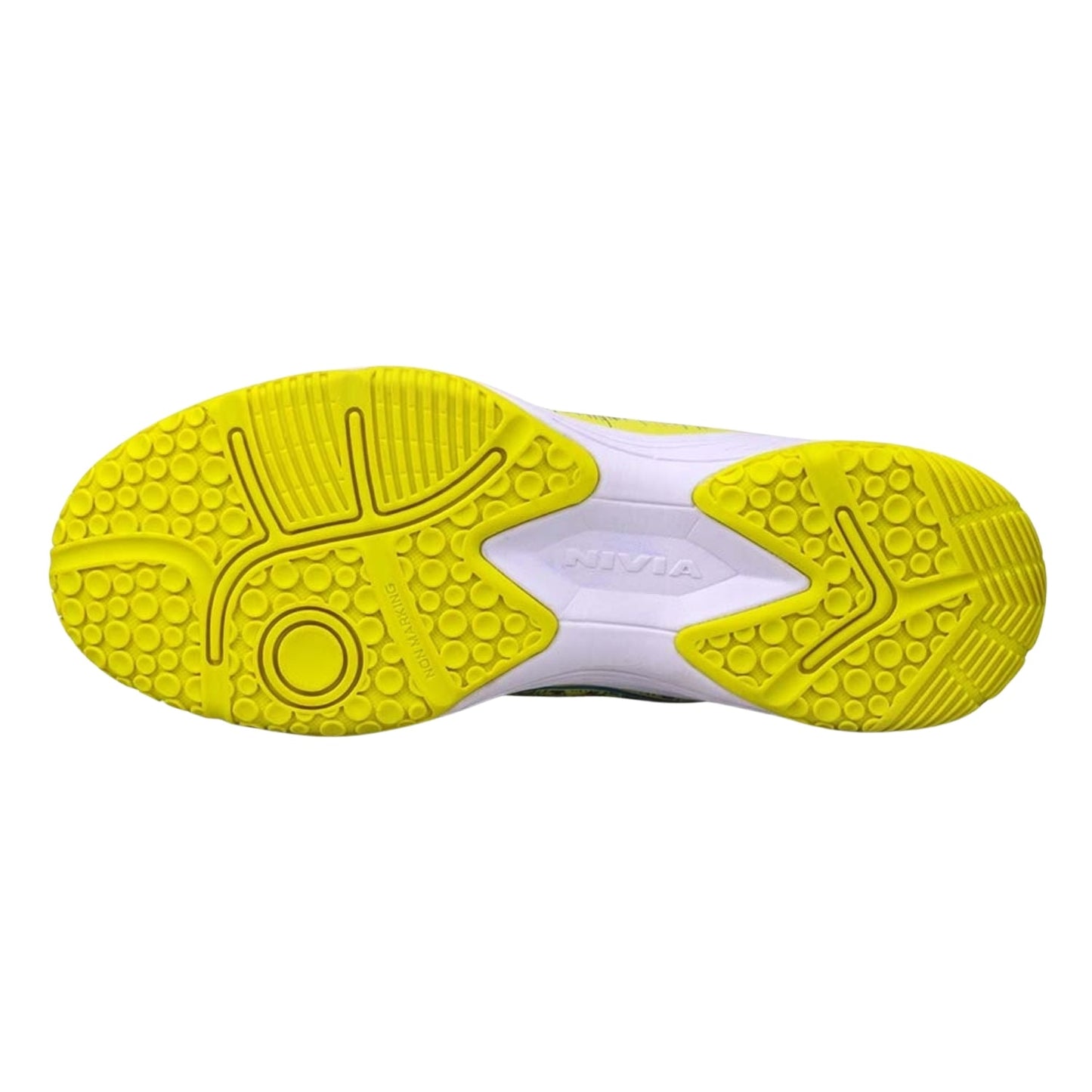 NIVIA Hy Court 3.0 Badminton Shoes – Mesh/TPU Upper, Duofoam Cushion, Non-marking Herringbone Sole | Lightweight Comfort, Secure Fit, For Indoor Court Sports - Best Price online Prokicksports.com
