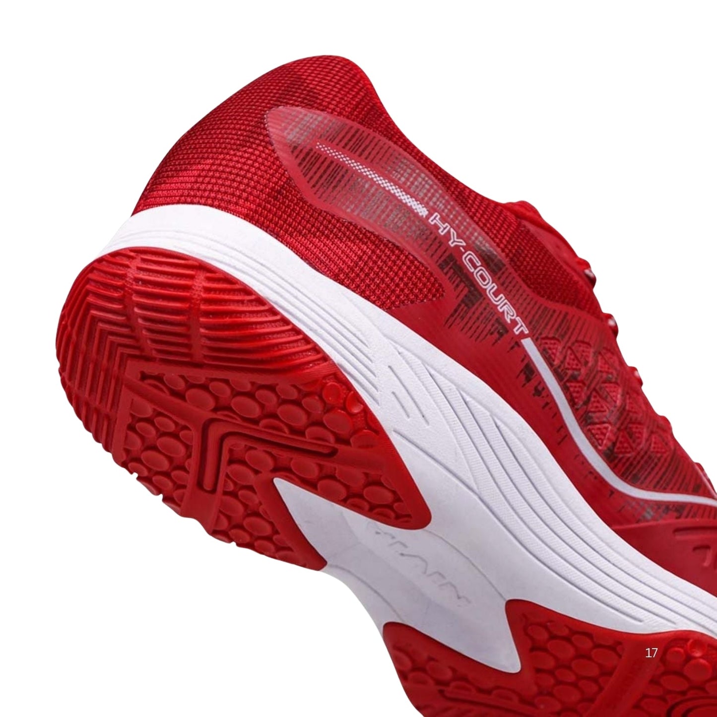 NIVIA Hy Court 3.0 Badminton Shoes – Mesh/TPU Upper, Duofoam Cushion, Non-marking Herringbone Sole | Lightweight Comfort, Secure Fit, For Indoor Court Sports - Best Price online Prokicksports.com