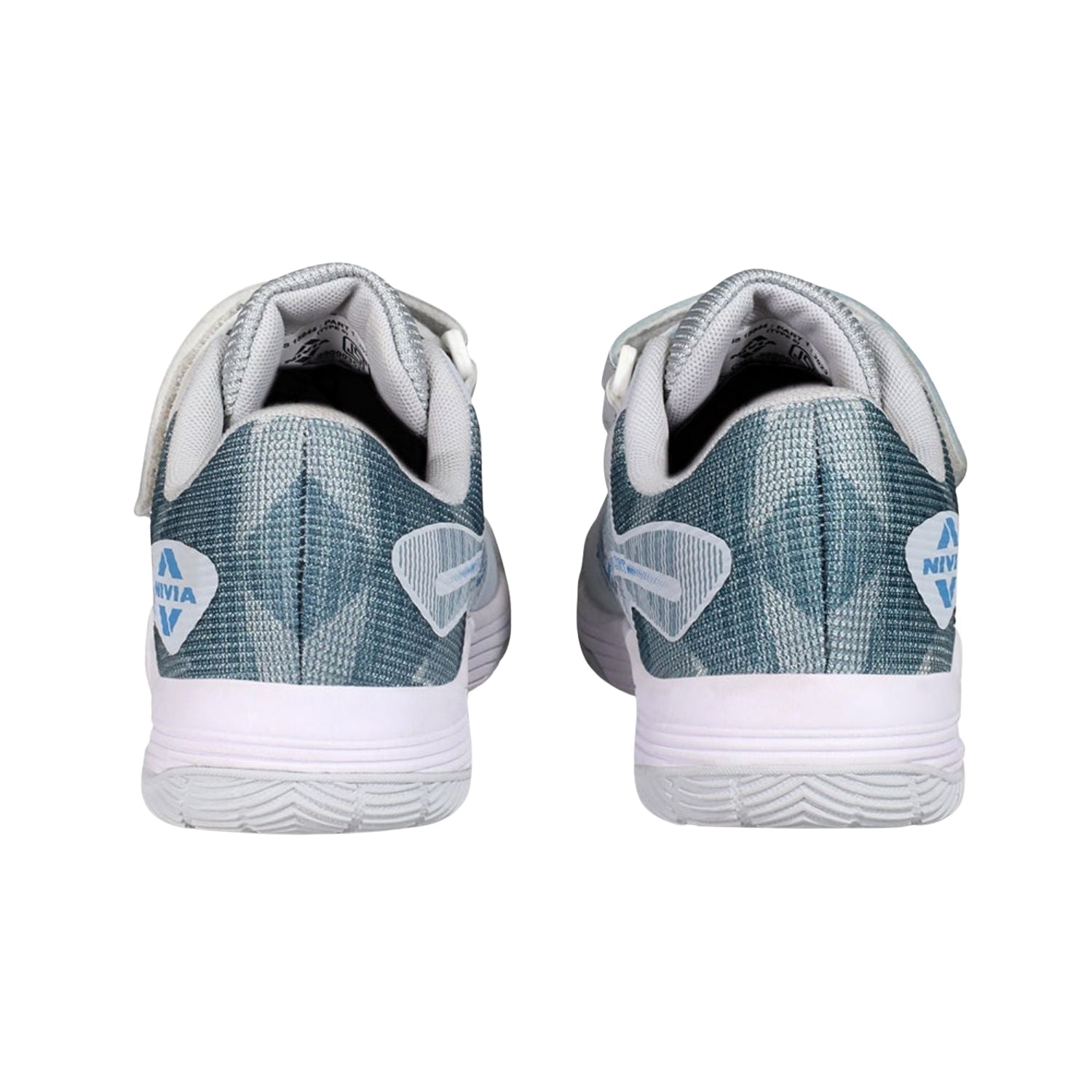 NIVIA Hy Court 3.0 Kid's Badminton Shoes – Mesh & TPU Upper, Duofoam Cushion, Non-Marking Rubber Sole | Lightweight Comfort | For Indoor Badminton & Fast-Paced Court Sports - Best Price online Prokicksports.com