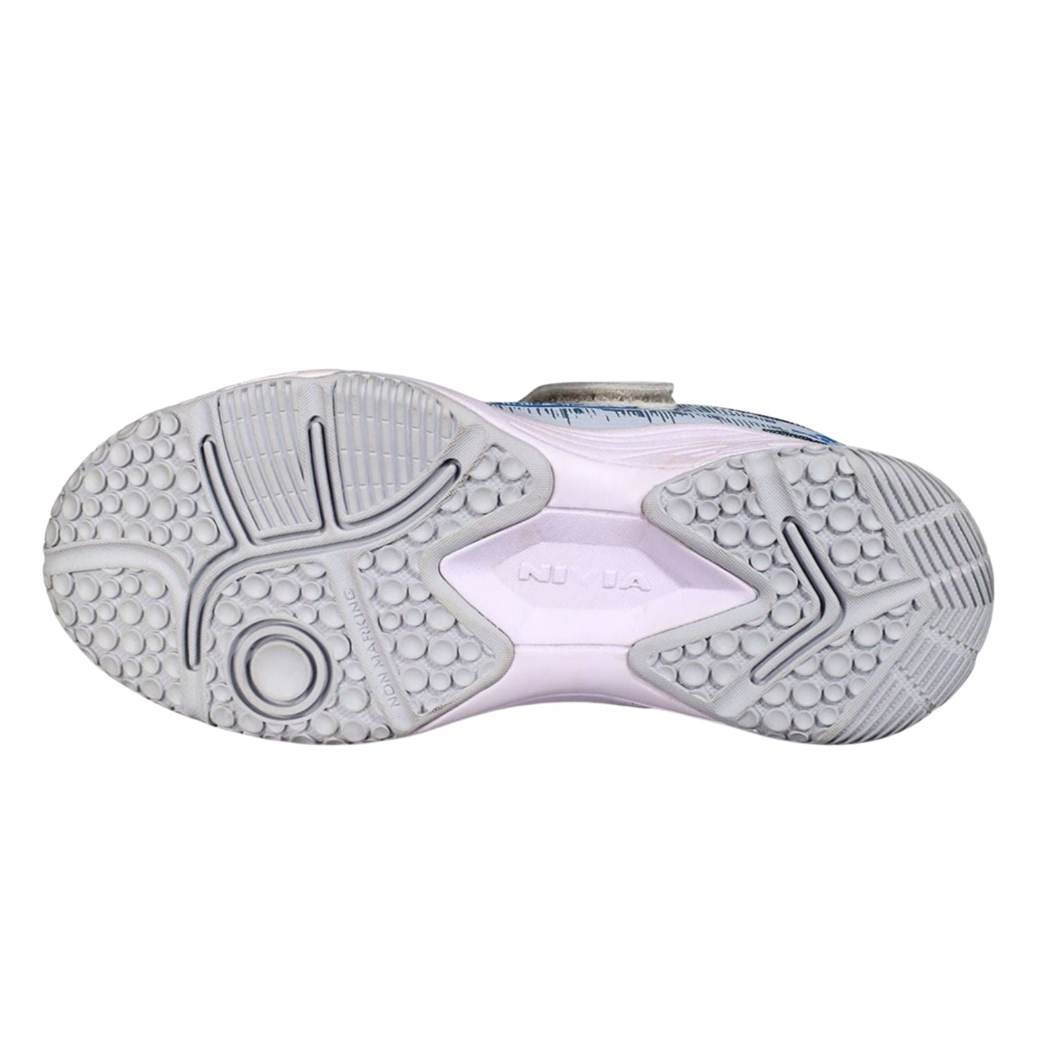 NIVIA Hy Court 3.0 Kid's Badminton Shoes – Mesh & TPU Upper, Duofoam Cushion, Non-Marking Rubber Sole | Lightweight Comfort | For Indoor Badminton & Fast-Paced Court Sports - Best Price online Prokicksports.com