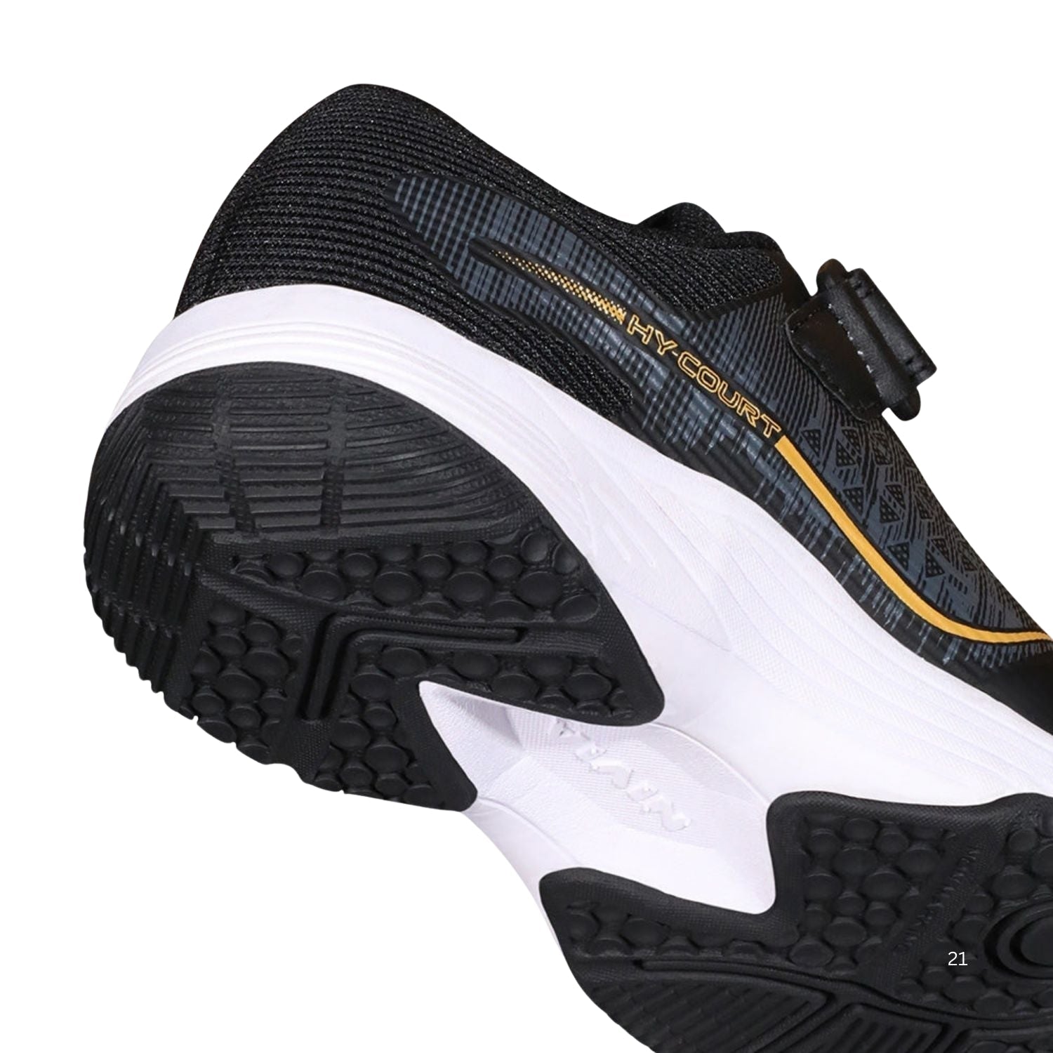 NIVIA Hy Court 3.0 Kid's Badminton Shoes – Mesh & TPU Upper, Duofoam Cushion, Non-Marking Rubber Sole | Lightweight Comfort | For Indoor Badminton & Fast-Paced Court Sports - Best Price online Prokicksports.com