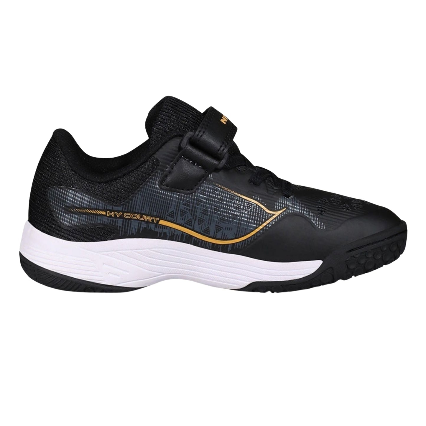 NIVIA Hy Court 3.0 Kid's Badminton Shoes – Mesh & TPU Upper, Duofoam Cushion, Non-Marking Rubber Sole | Lightweight Comfort | For Indoor Badminton & Fast-Paced Court Sports - Best Price online Prokicksports.com