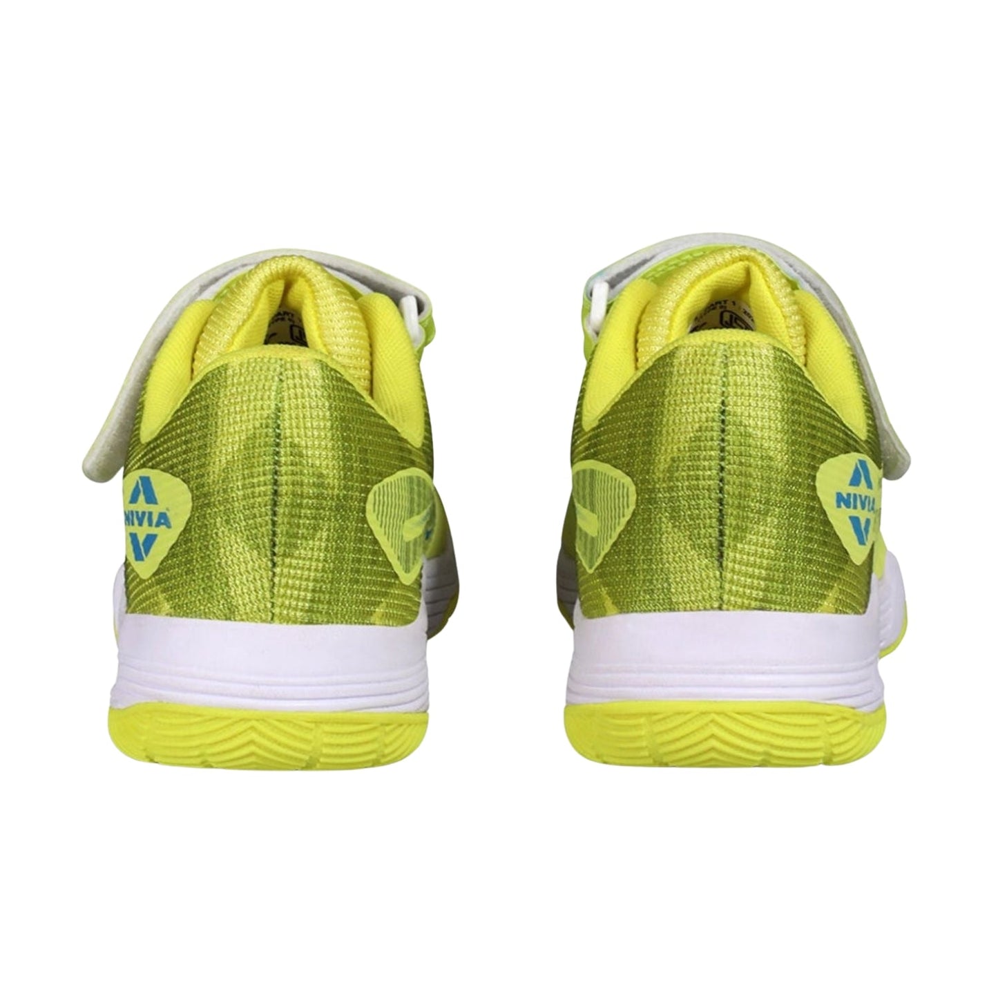 NIVIA Hy Court 3.0 Kid's Badminton Shoes – Mesh & TPU Upper, Duofoam Cushion, Non-Marking Rubber Sole | Lightweight Comfort | For Indoor Badminton & Fast-Paced Court Sports - Best Price online Prokicksports.com