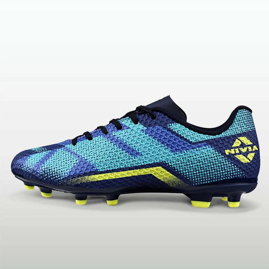 Nivia Dagger Football Shoes for Men - TPU Stud Sole | Firm Ground Football Boots