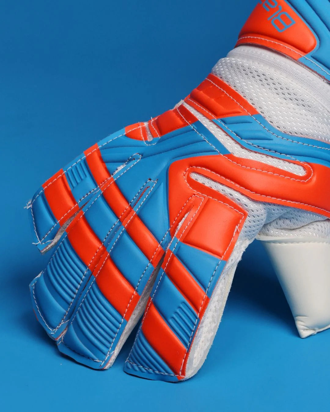 Nivia Blaze Goalkeeper Gloves | Grippy Latex Palm | Positive Cut Football Goalkeeper Gloves