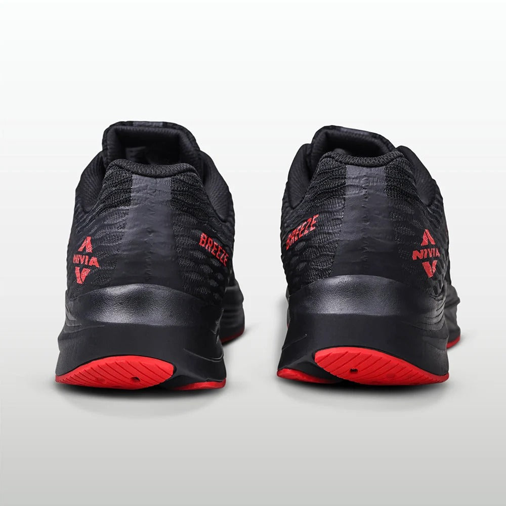 Nivia Breeze Training Shoes for Men | Breathable Knit Gym Shoes with Duo Foam Midsole & Flexipro Rubber Outsole