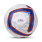 Nivia Equator Football, Match Ball, 32 Panels, Durable & Soft PU Leather Cover, Butyl Threadwounded Bladder, FIFA Quality, Made for Tournaments, to Play on Both Natural and Artificial Grass