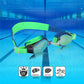 Nivia Splash Jr. 2.0 Swimming Goggles for Kids | Polycarbonate Anti-Fog UV Protection Lens | Adjustable 3-Size Nose Bridge | Soft Silicone Strap & Gasket | Training Swim Goggles for Boys & Girls