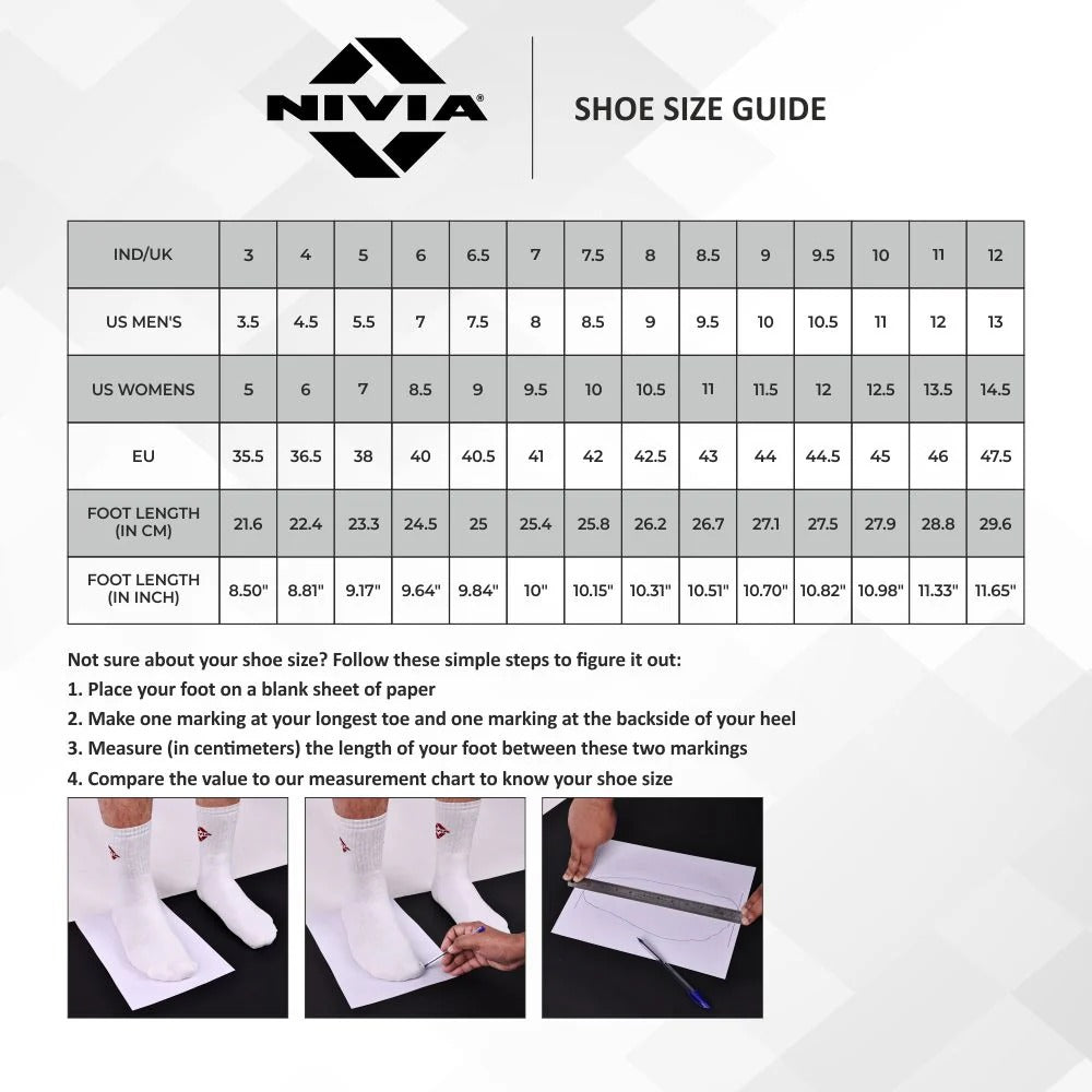 Nivia Warrior 2.0 Basketball Shoes for Men - High Top Basketball Shoes with Duofoam Cushioning