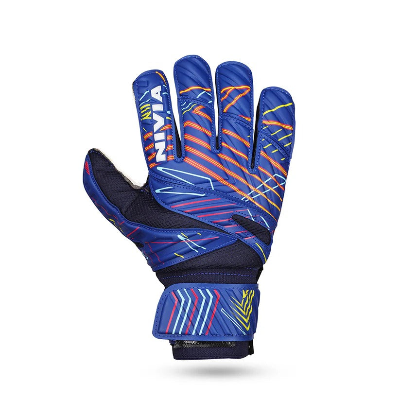 Nivia Ditmar Spider Goalkeeper Gloves - Hyper Grip Latex Palm | Match & amp - Training Gloves