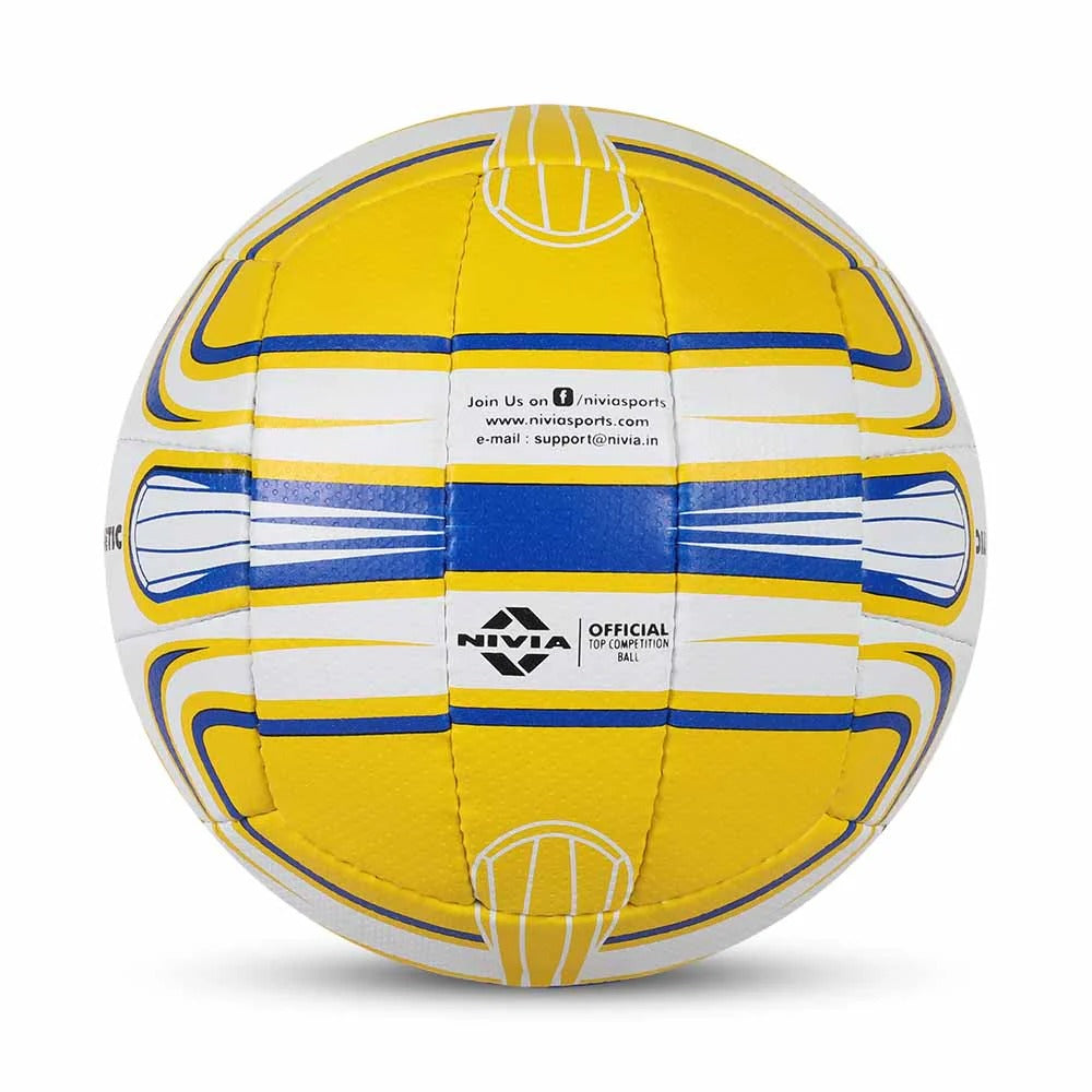 Nivia Super Synthetic Volleyball Size 4 - Hand Stitched Training Volleyball for Indoor & Outdoor Play