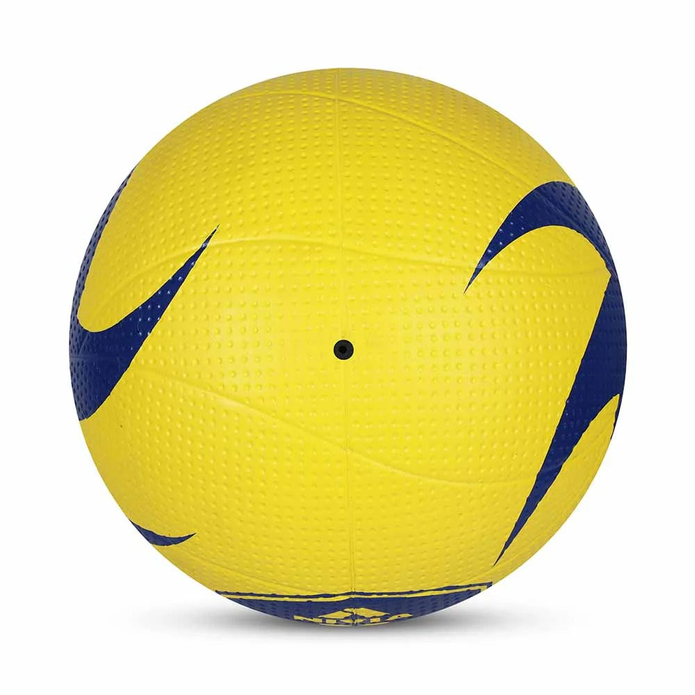 Nivia Spiral League Volleyball Size 4 - Rubber Training Volleyball for Indoor & Outdoor Play