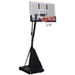 Nivia Pro Dunk Portable Basketball Set BB-1317 | Acrylic Backboard | Power Lift Height Adjustment | Adjustable Basketball Hoop System
