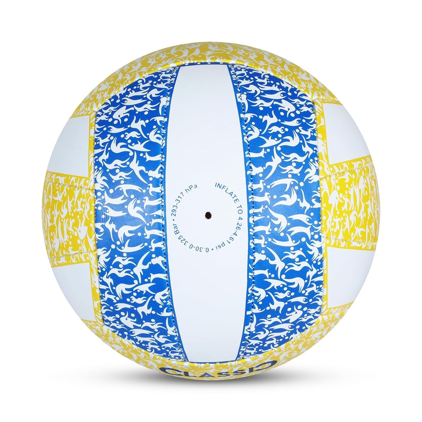 Nivia Classic Volleyball Size 4 - Rubber Training Volleyball with Latex Bladder