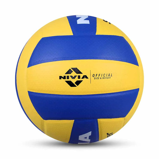 Nivia Spikester Volleyball Size 4 - PP Training Volleyball for Indoor & Outdoor Play Premium Volleyball - Polypropylene (PP) outer cover