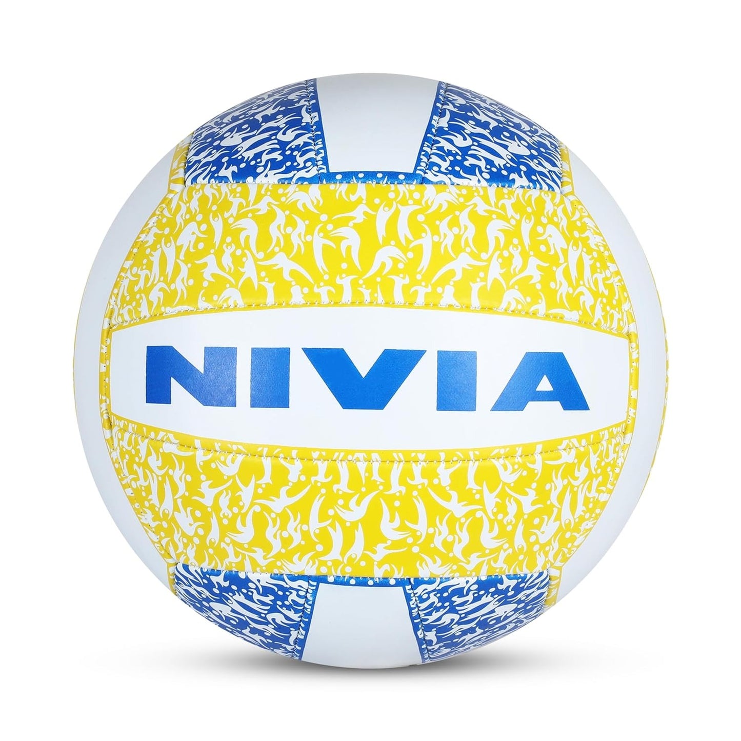 Nivia Classic Volleyball Size 4 - Rubber Training Volleyball with Latex Bladder