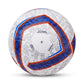 Nivia Equator Football, Match Ball, 32 Panels, Durable & Soft PU Leather Cover, Butyl Threadwounded Bladder, FIFA Quality, Made for Tournaments, to Play on Both Natural and Artificial Grass