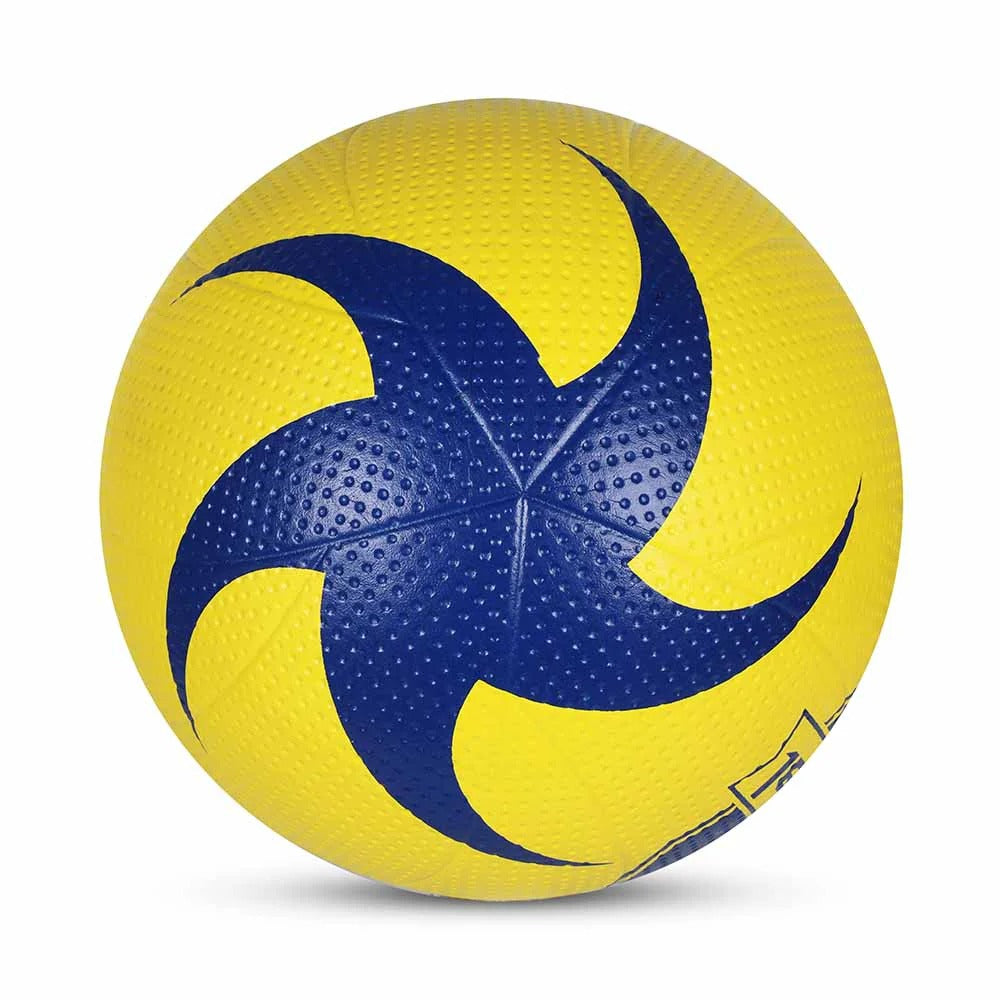 Nivia Spiral League Volleyball Size 4 - Rubber Training Volleyball for Indoor & Outdoor Play
