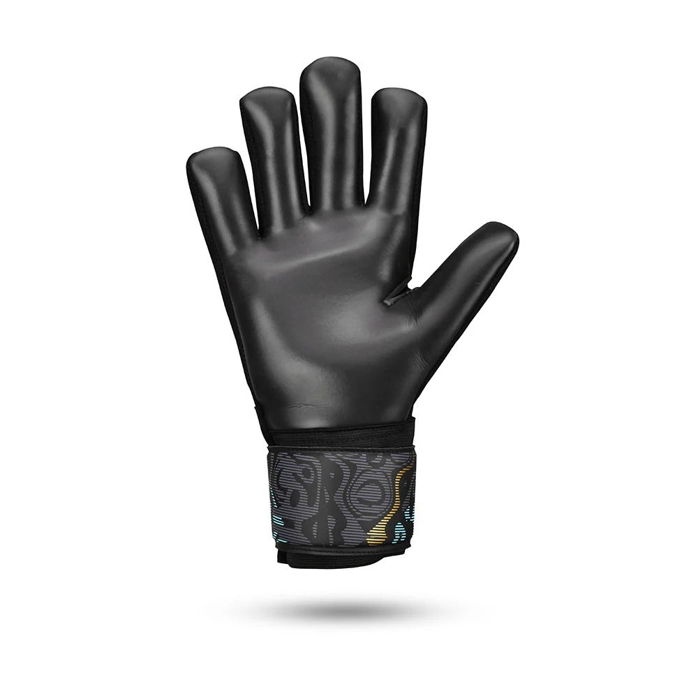Nivia Safari Goalkeeper Gloves | 4 mm Latex Palm | Negative Cut | Finger Protection Football GK Gloves