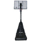 Nivia Pro Dunk Portable Basketball Set BB-1317 | Acrylic Backboard | Power Lift Height Adjustment | Adjustable Basketball Hoop System