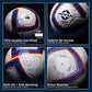 Nivia Equator Football, Match Ball, 32 Panels, Durable & Soft PU Leather Cover, Butyl Threadwounded Bladder, FIFA Quality, Made for Tournaments, to Play on Both Natural and Artificial Grass