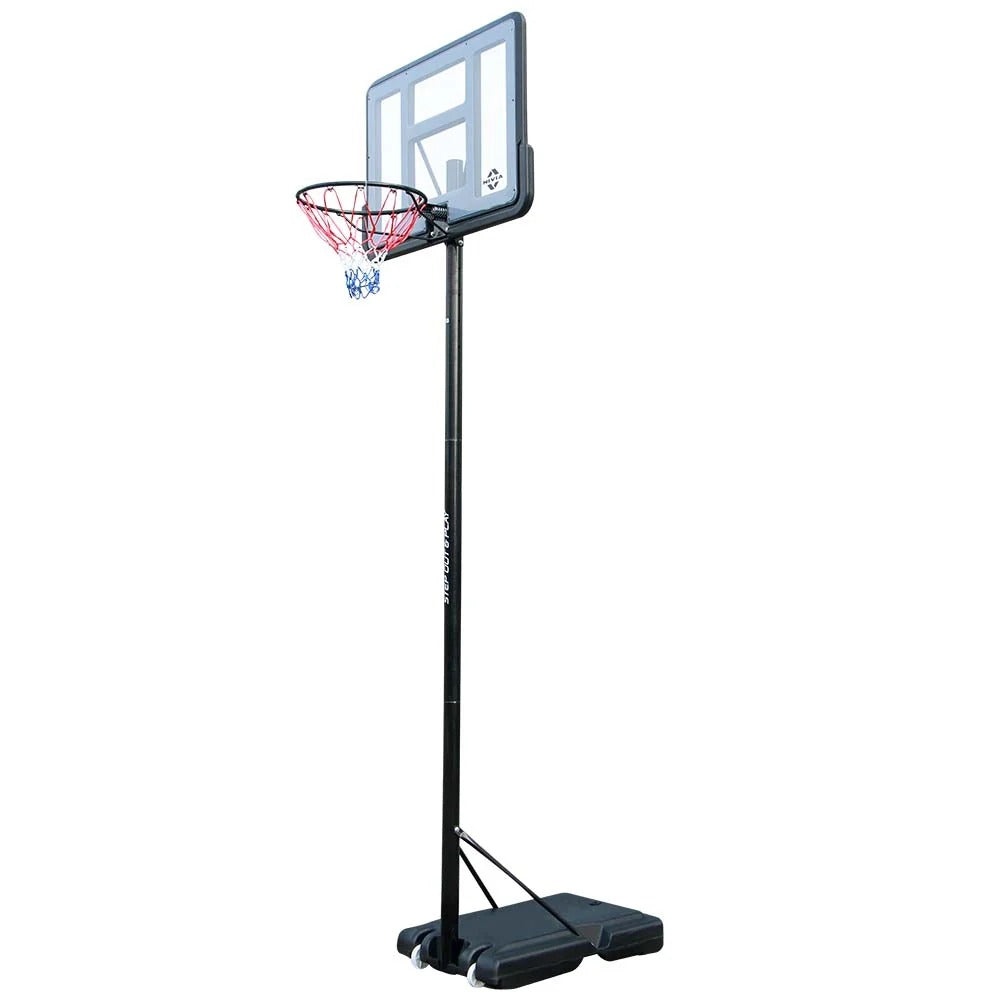 Nivia Pro Slam Force Portable Basketball Set BB-1322 | Adjustable Basketball Hoop | Weather-Proof Nylon Net | Telescopic Height Adjustment