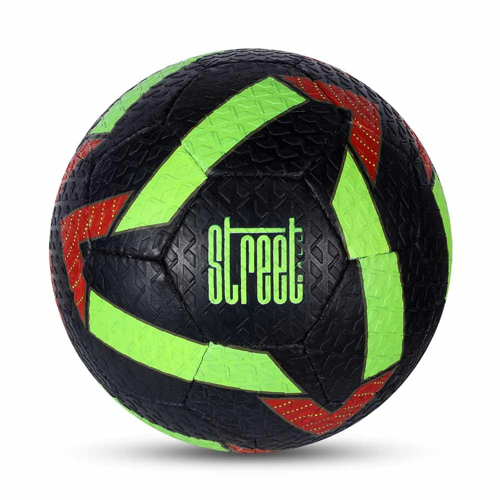 Nivia Street Football - 32 Panel Hand Stitched Training Ball | Hard Ground Football