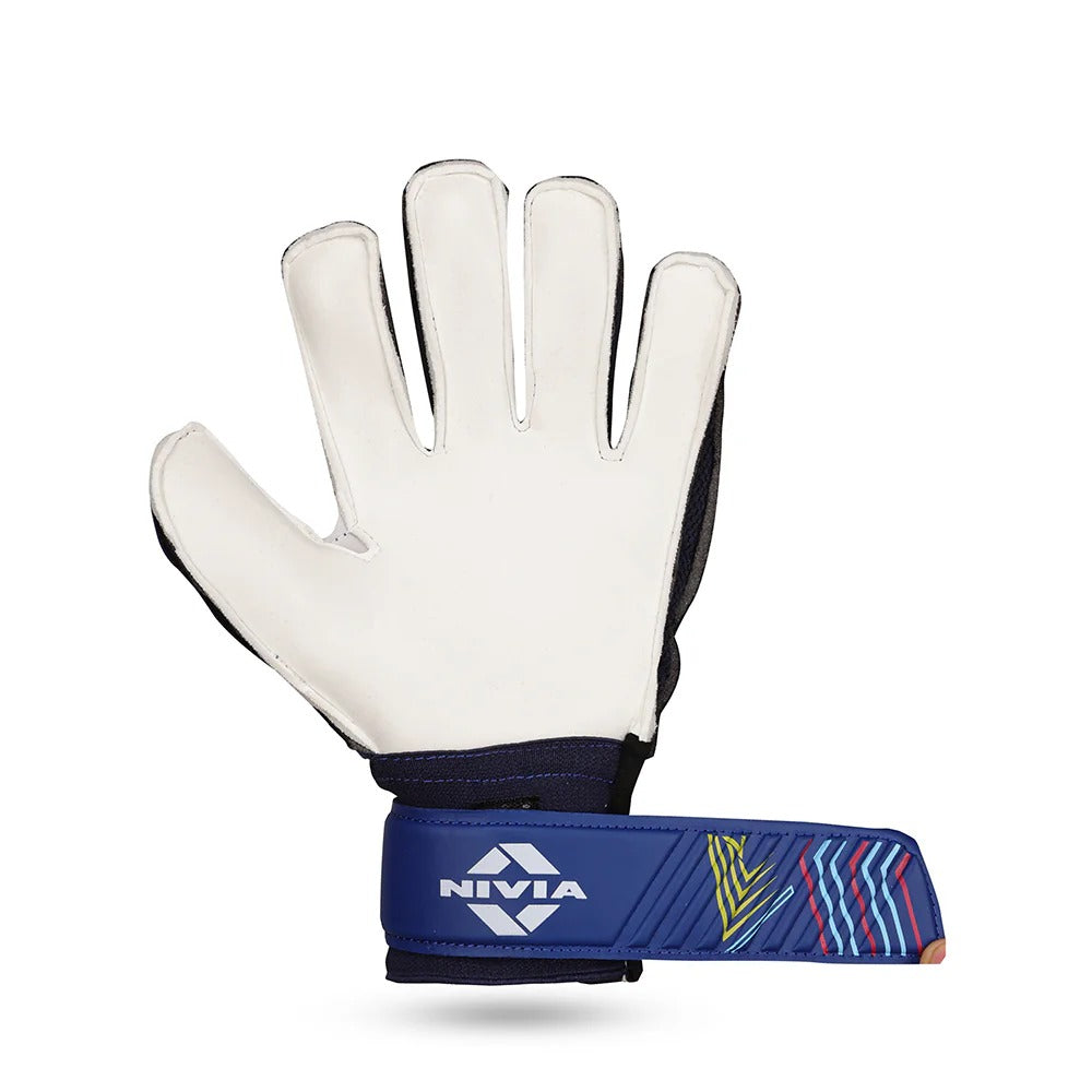 Nivia Ditmar Spider Goalkeeper Gloves - Hyper Grip Latex Palm | Match & amp - Training Gloves