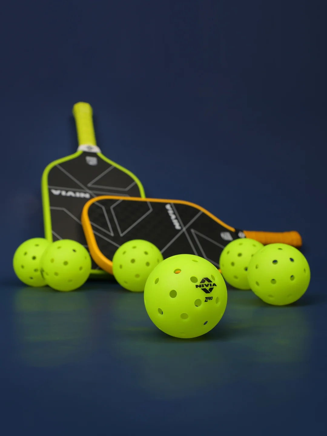 Nivia Tournament Outdoor Pickleball Ball - Official Competition Ball  (PACK OF 50)