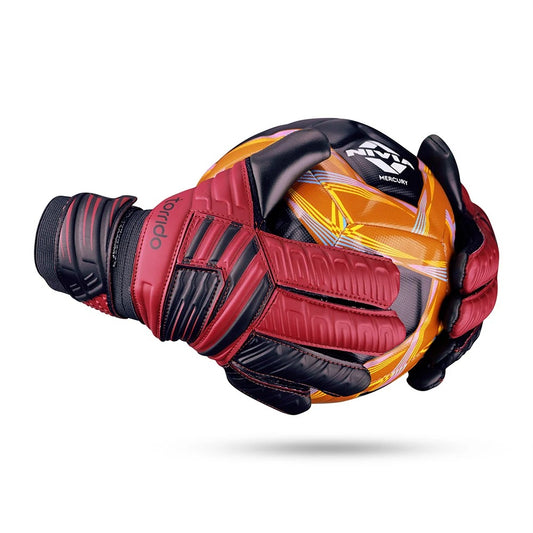 Nivia Encounter Goalkeeper Gloves | 2.5 mm Soft Airfit Latex Palm | Positive Cut Football Goalkeeper Gloves