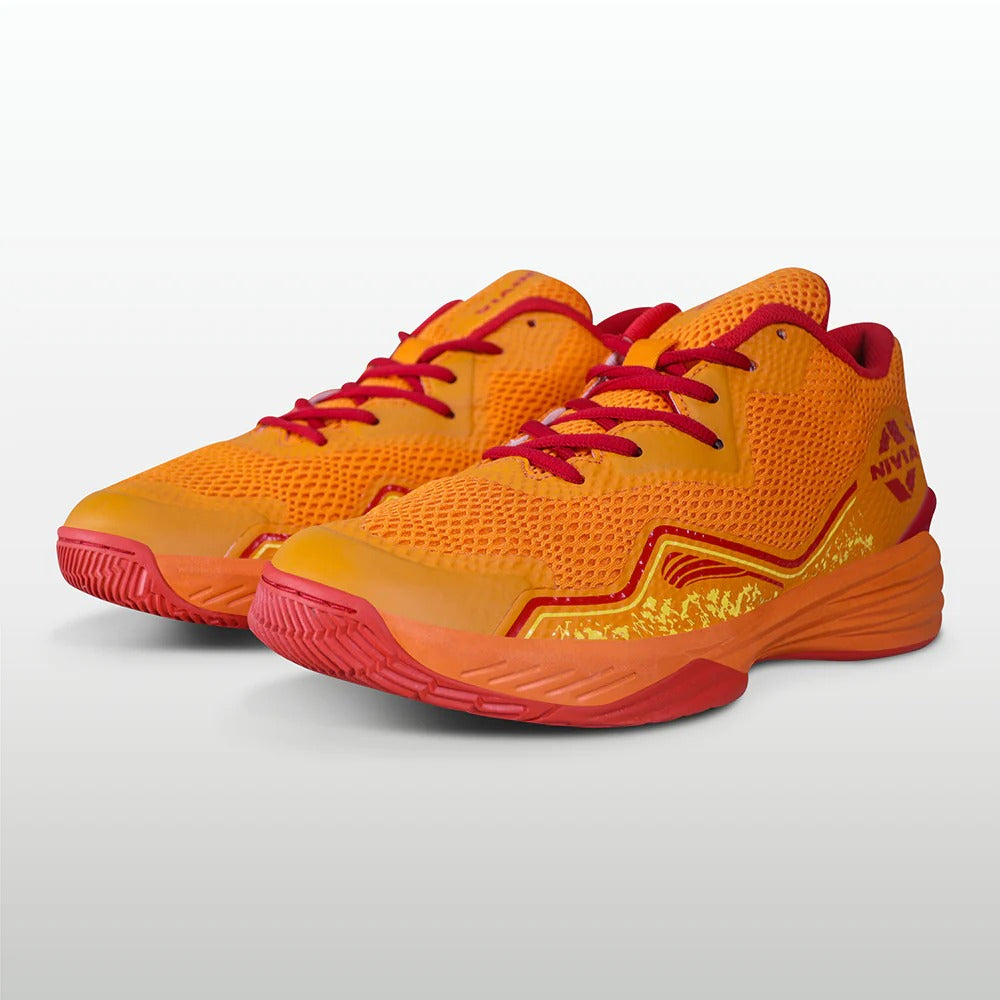 Nivia Warrior 2.0 Basketball Shoes for Men - High Top Basketball Shoes with Duofoam Cushioning