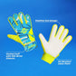 Nivia Air Strike Goalkeeper Gloves - All Weather Latex Grip | Match & Amp - Training Gloves