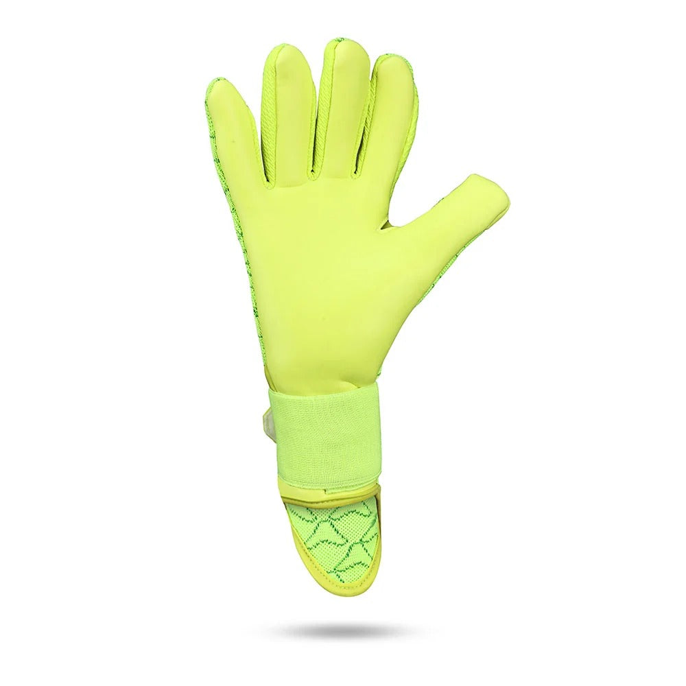 Nivia Ashtang 2.0 Goalkeeper Gloves | 4 mm Super Soft Latex Palm | Negative Cut | Professional Football GK Gloves
