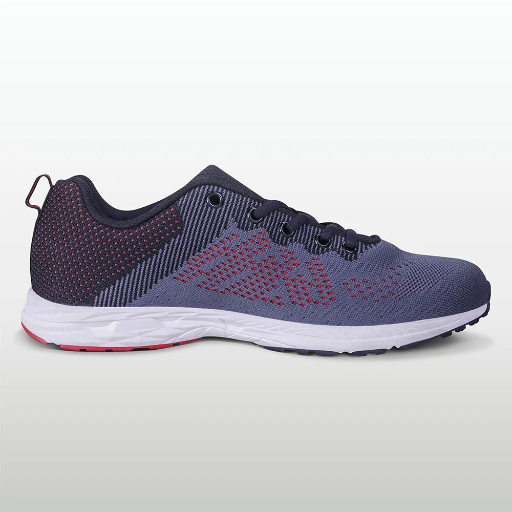 Nivia Yorks Running Shoes for Men | Breathable Knit Running Shoes with Duofoam Midsole & Rubber Outsole
