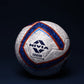 Nivia Equator Football, Match Ball, 32 Panels, Durable & Soft PU Leather Cover, Butyl Threadwounded Bladder, FIFA Quality, Made for Tournaments, to Play on Both Natural and Artificial Grass